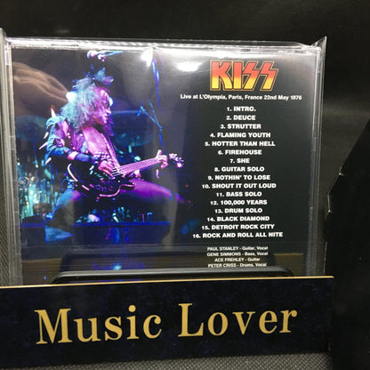 KISS / PARIS 1976 MASTER CASSETTE (1CD)