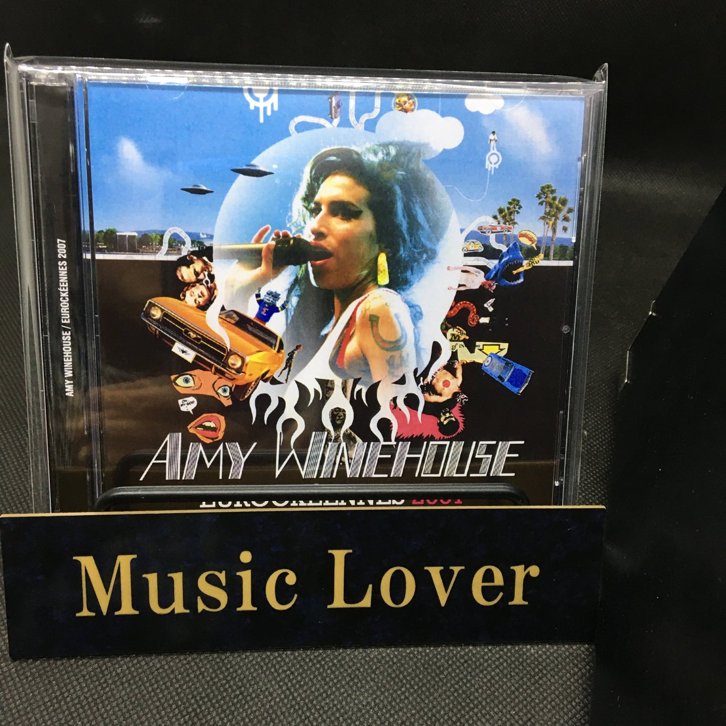 AMY WINEHOUSE / EUROCKEENNES 2007 STEREO SOUNDBOARD (1CDR+1DVDR)