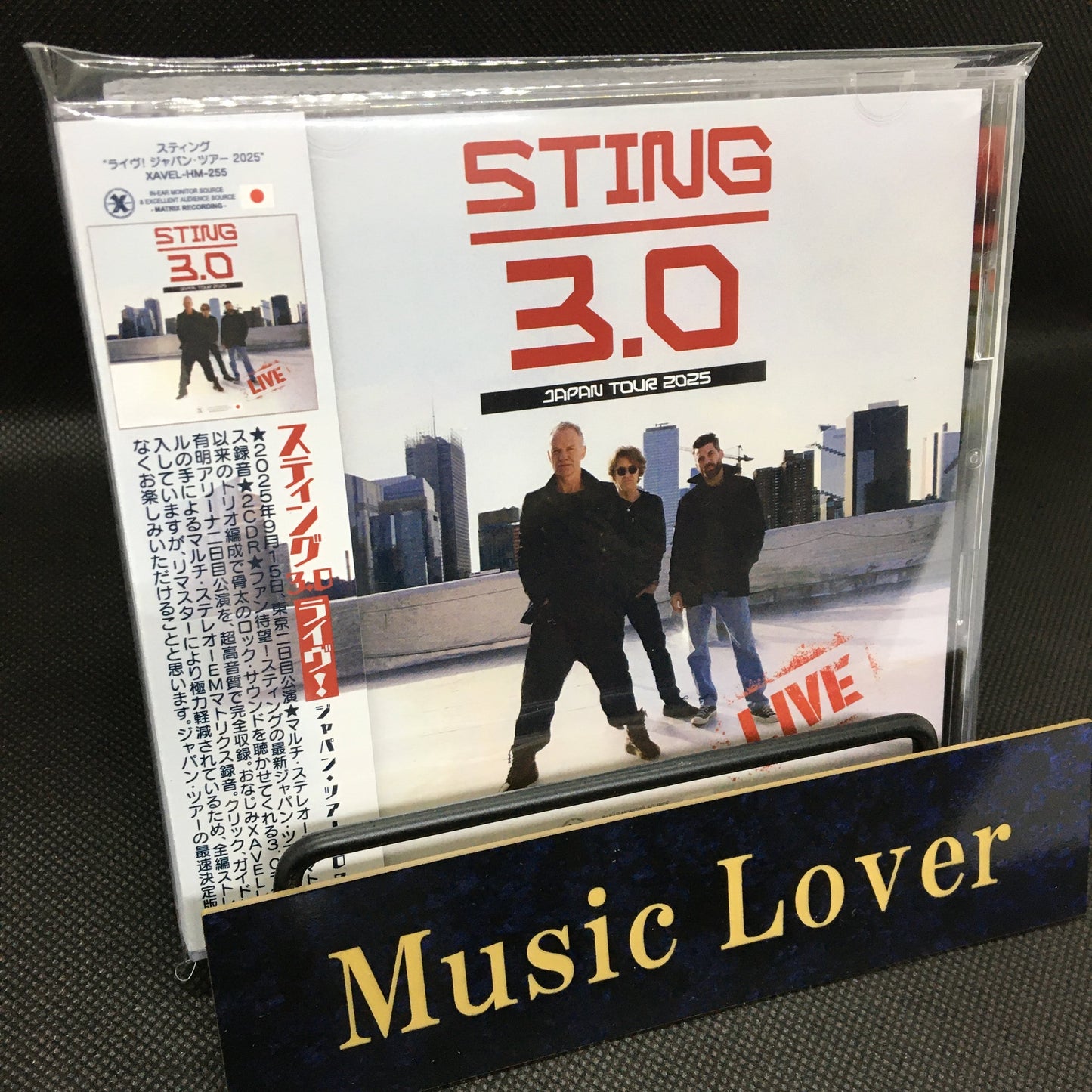 STING / LIVE! 2025 JAPAN TOUR (2CDR+1DVDR)