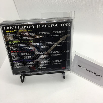 ERIC CLAPTON / I LOVE YOU, TOO! Royal Albert Hall 2024 4 Nights (8CD)