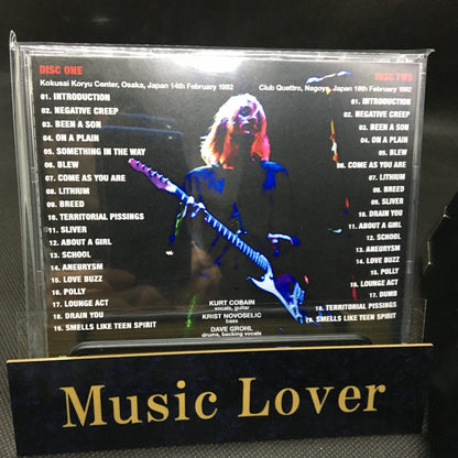 NIRVANA / OSAKA & NAGOYA 1992 (2CDR)