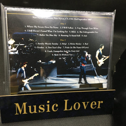 U2 / NEW HAVEN 1987 MASTER TAPES (2CDR)