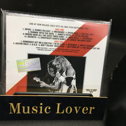 VAN HALEN / SAN FRANCISCO 1982 2ND NIGHT SOUNDBOARD (2CD)