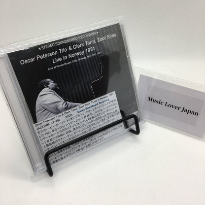 Oscar Peterson Trio & Clark Terry, Zoot Sims / Live in Norway 1981 STEREO SOUNDBOARD (2CDR)
