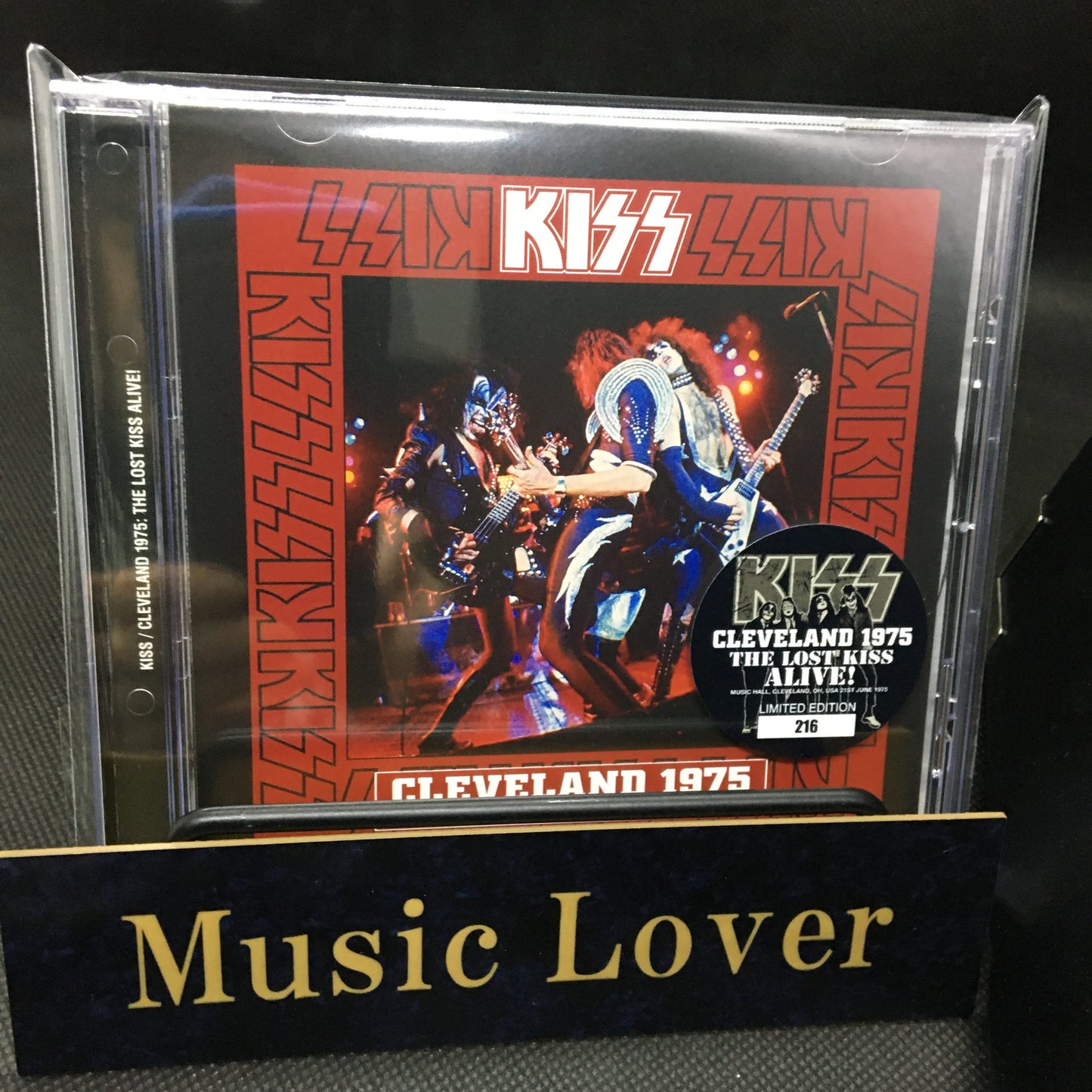 KISS / CLEVELAND 1975 THE LOST KISS ALIVE! SOUNDBOARD (1CD)