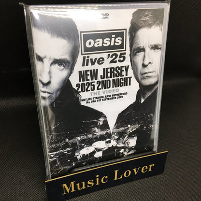 OASIS / NEW JERSEY 2025 2ND NIGHT THE VIDEO (1DVDR)