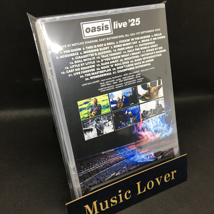 OASIS / NEW JERSEY 2025 2ND NIGHT THE VIDEO (1DVDR)
