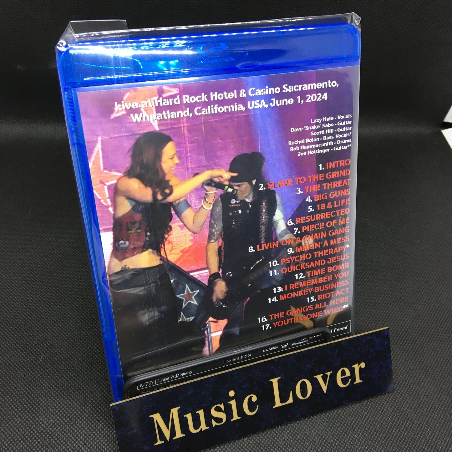 SKID ROW + LZZY HALE / THE FINAL NIGHT IN CALIFORNIA 2024 MULTI CAMERA ANGLES & MULTI IEM MATRIX PRO SHOT (1BDR)