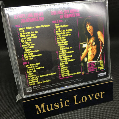 ALICE COOPER / SCANDINAVIA 1991 (2CDR+1DVDR)