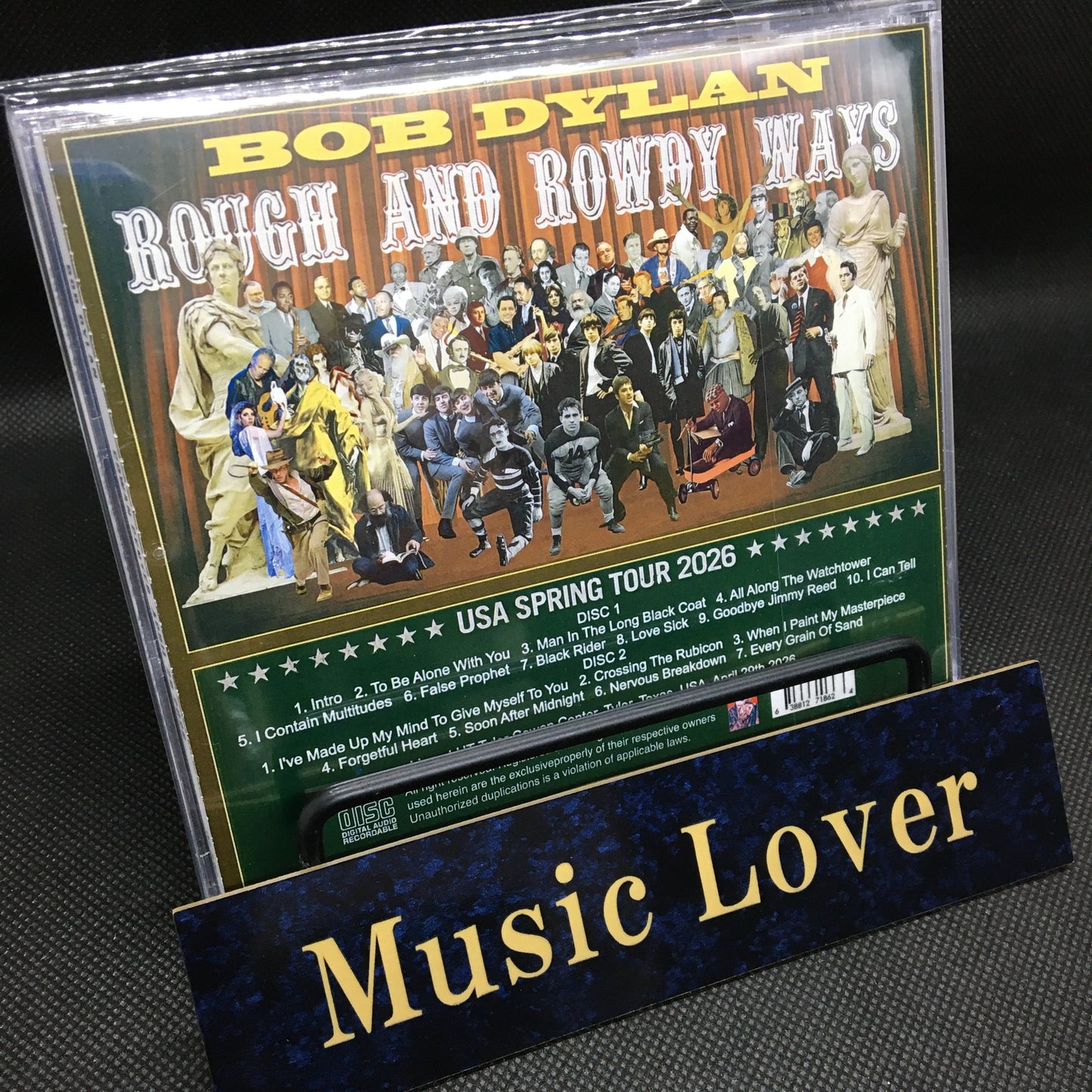 BOB DYLAN / COWAN CENTER APRIL 29 Rough and Rowdy Ways 2026 TYLER (2CDR)