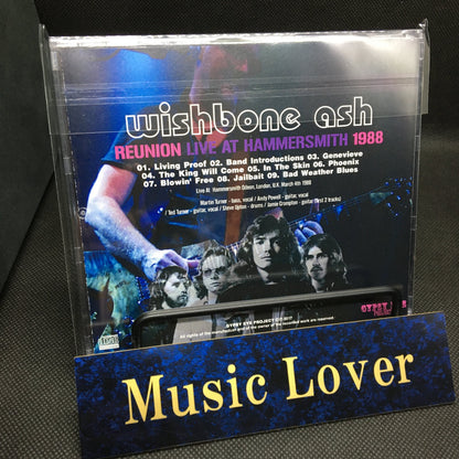 WISHBONE ASH / REUNION LIVE AT HAMMERSMITH 1988 SOUNDBOARD (1CDR)