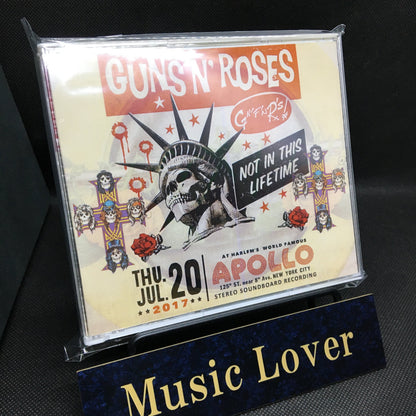 GUNS N' ROSES / APOLLO THEATER 2017 Soundboard (3CDR)