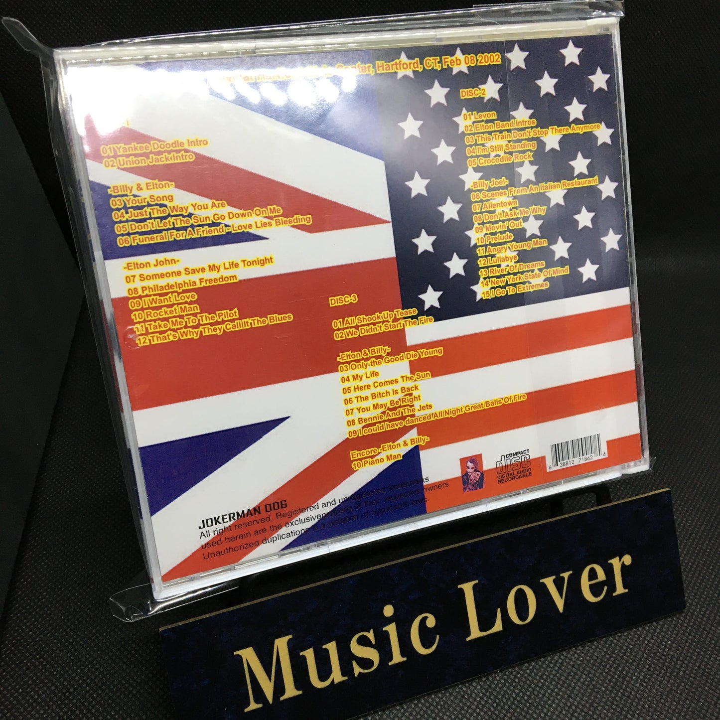 BILLY JOEL & ELTON JOHN / Together Again Face 2 Face 2002 SOUNDBOARD (3CD)