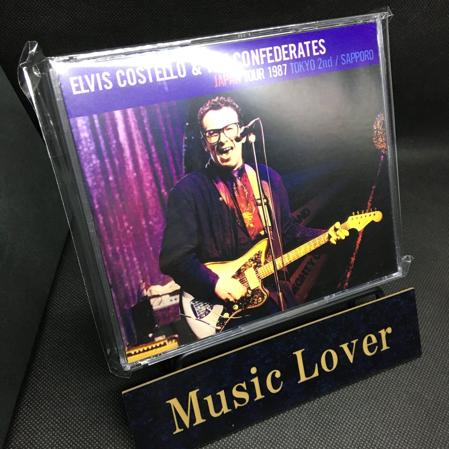 ELVIS COSTELLO & THE CONFEDERATES  / JAPAN TOUR 1987 TOKYO 2nd + SAPPORO SOUNDBOARD (3CDR)