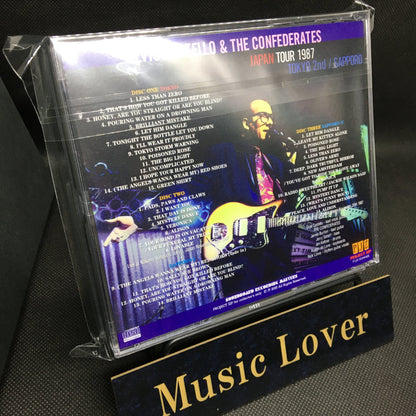 ELVIS COSTELLO & THE CONFEDERATES  / JAPAN TOUR 1987 TOKYO 2nd + SAPPORO SOUNDBOARD (3CDR)