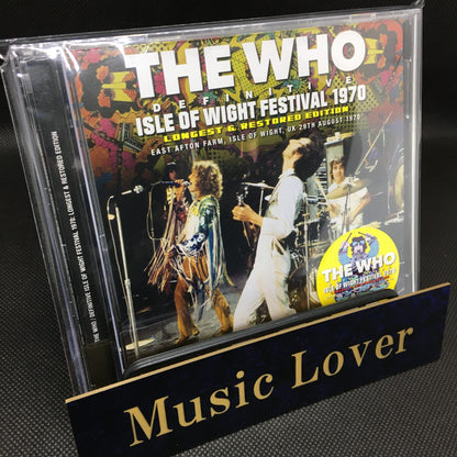 THE WHO / DEFINITIVE ISLE OF WIGHT FESTIVAL 1970 LONGEST & RESTORED EDITION (2CD)