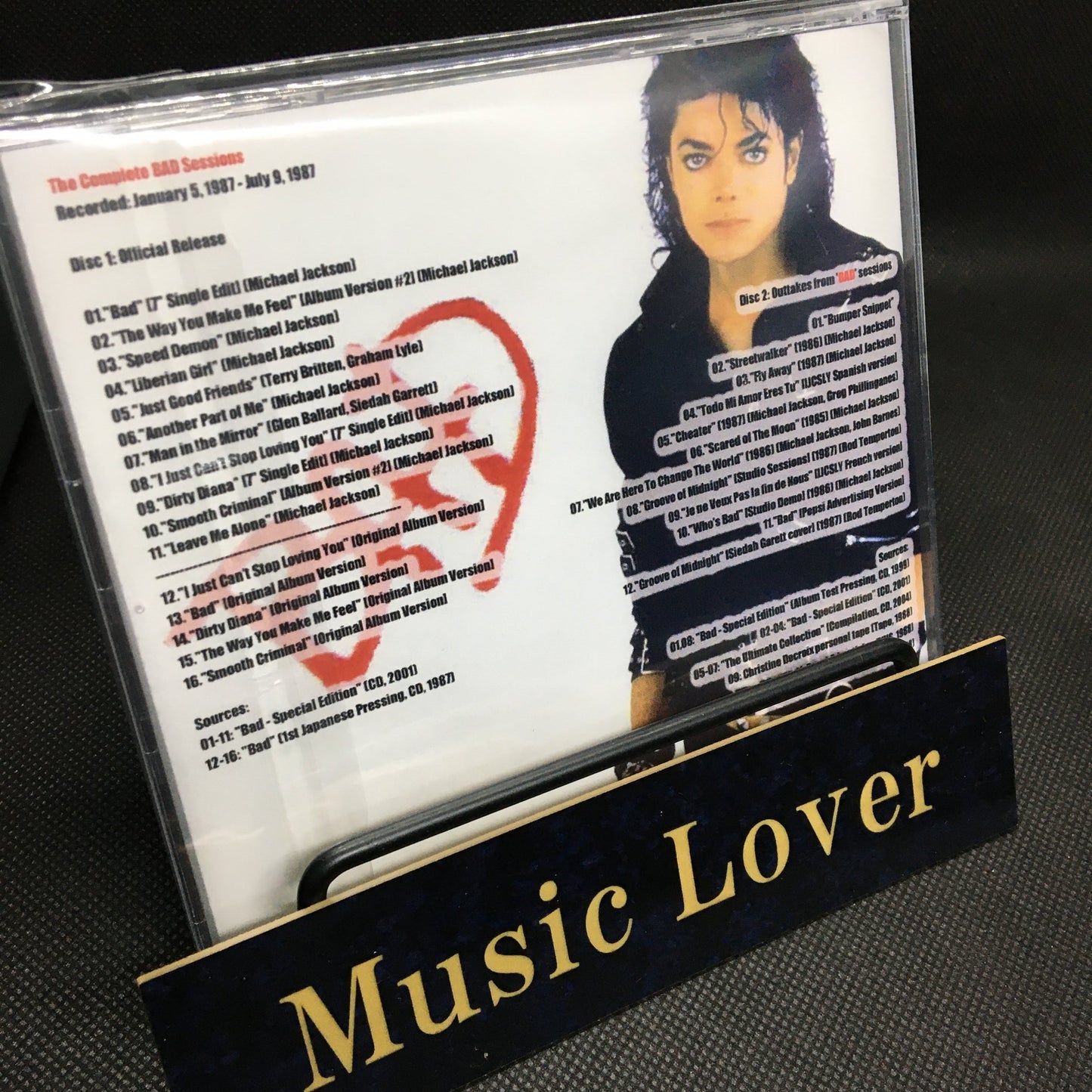 MICHAEL JACKSON / BAD ALTERNATE ALBUM COLLECTION（2CD)
