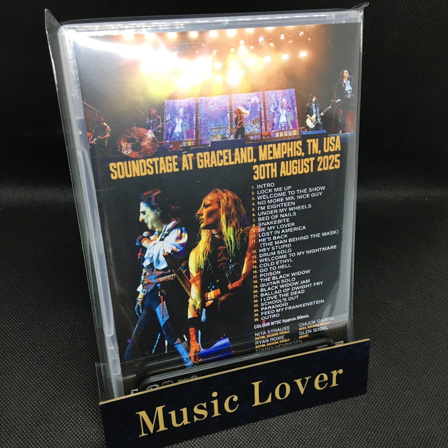 ALICE COOPER / MEMPHIS 2025 FRONT ROW (1DVDR)