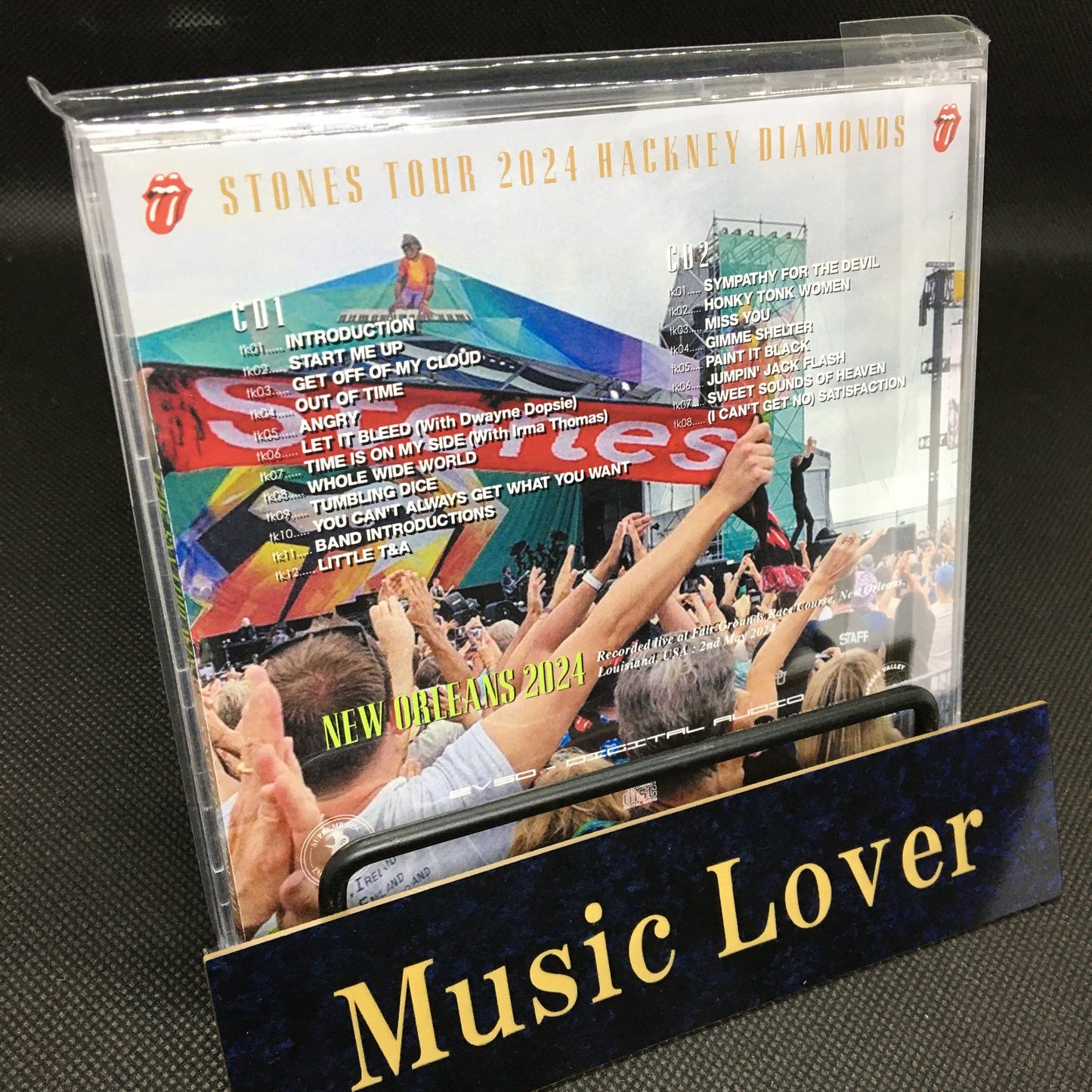 THE ROLLING STONES / NEW ORLEANS 2024 (2CD)