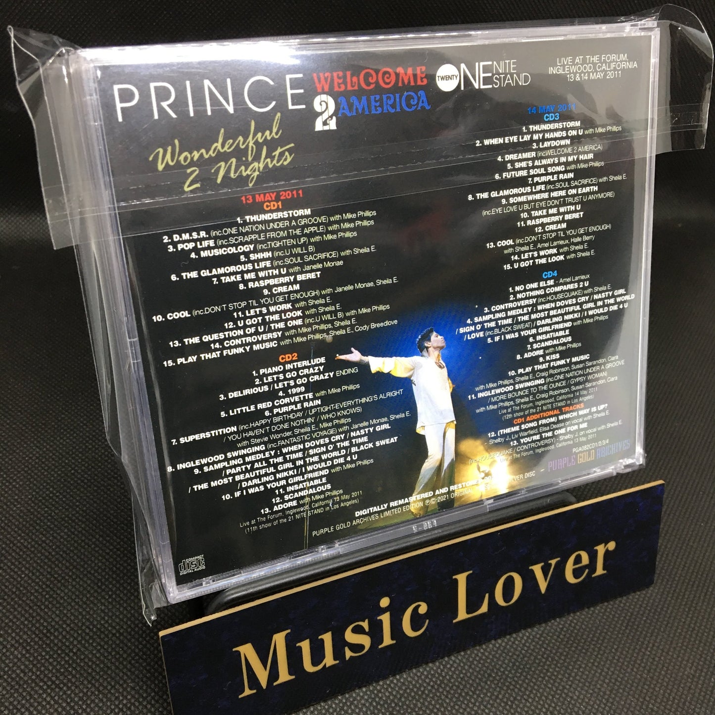 PRINCE / WONDERFUL 2 NIGHTS WELCOME 2 AMERICA 21 NITE STAND [4CD]