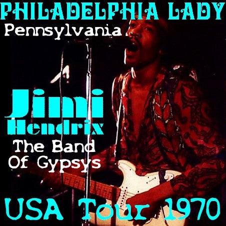 Jimi Hendrix Band Of Gypsys / USA Tour 1970 Temple Stadium Philadelphia, Pennsylvania (1CDR)