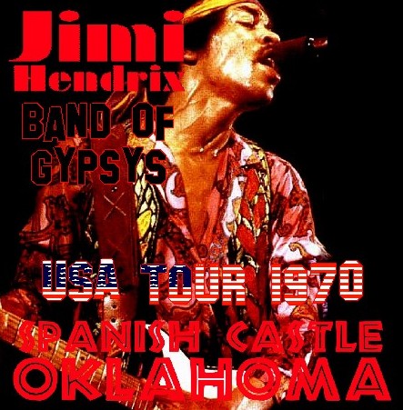 Jimi Hendrix Band Of Gypsys / USA Tour 1970 Assembly Center Arena Tulsa, Oklahoma (1CDR)