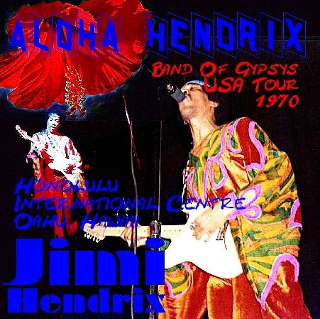 Jimi Hendrix Band Of Gypsys / USA Tour 1970 Honolulu International Centre, Oahu, Hawaii (1CDR)
