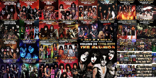 KISS / KISSTORY VOLUME ONE - TWENTY-FIVE 25 SET (61DVDR)
