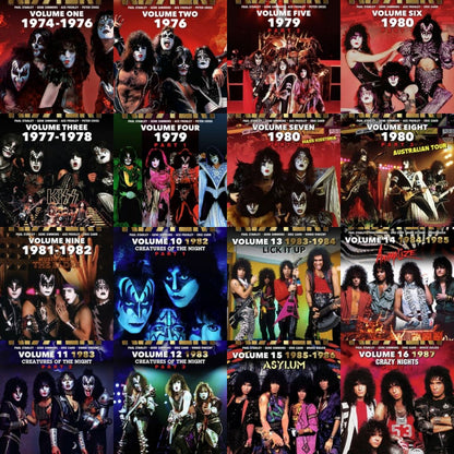 KISS / KISSTORY VOLUME ONE - SIXTEEN 16 SET (35DVDR)