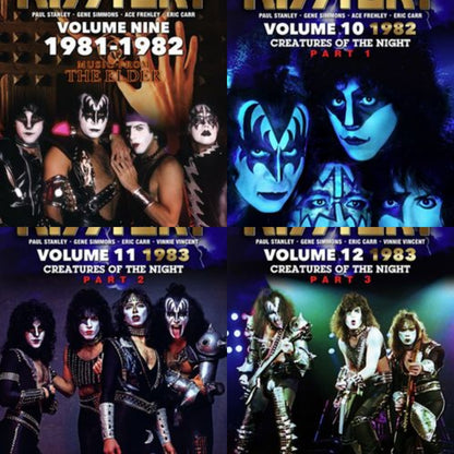 KISS / KISSTORY VOLUME ONE - TWENTY-FIVE 25 SET (61DVDR)