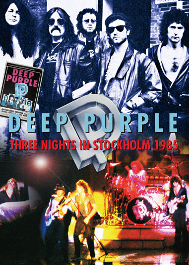 DEEP PURPLE / THREE NIGHTS IN STOCKHOLM 1985 (3DVDR)