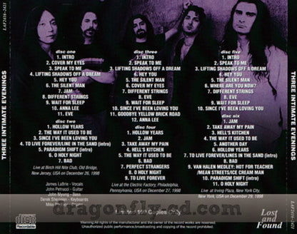 DREAM THEATER / THREE INTIMATE EVENING (6CDR)