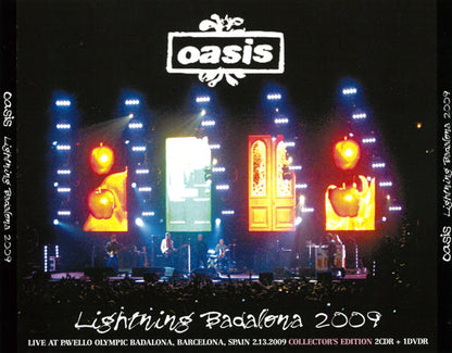 OASIS / LIGHTNING BADALONA 2009 (2CDR+1DVDR)