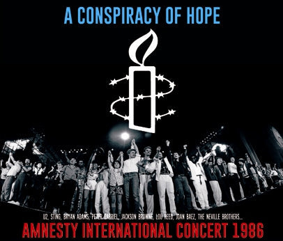 V.A.　(U2, STING, BRYAN ADAMS, PETER GABRIEL, JACKSON BROWNE, LOU REED, JOAN BAEZ, THE NEVILLE BROTHERS...) / A CONSPIRACY OF HOPE AMNESTY INTERNATIONAL CONCERT 1986 (3CDR)