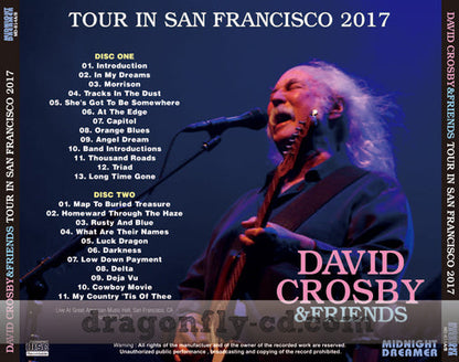 DAVID CROSBY & FRIENDS / TOUR IN SAN FRANCISCO 2017 (2CDR)