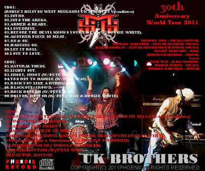 MICHAEL SCHENKER / 30th Anniversary World Tour 2011 (3CDR)