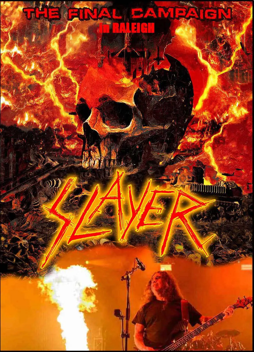 Slayer / The Final Campaign in Raleigh (1DVDR)
