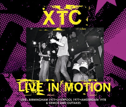 XTC / LIVE IN MOTION SOUNDBOARD (3CDR)