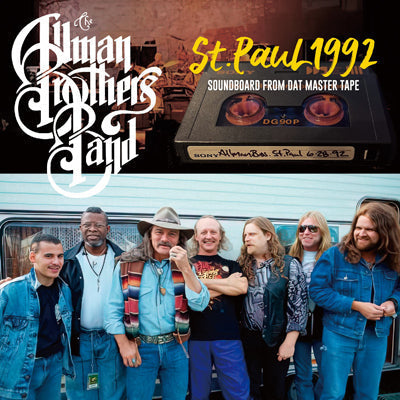 THE ALLMAN BROTHERS BAND / ST.PAUL 1992 SOUNDBOARD (2CDR)