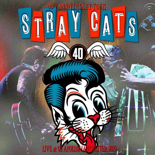 Stray Cats / 40th Anniversary Tour 2019 O2 Apollo Manchester (2CDR)