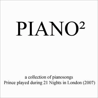 PRINCE / PianO2 (1CDR)