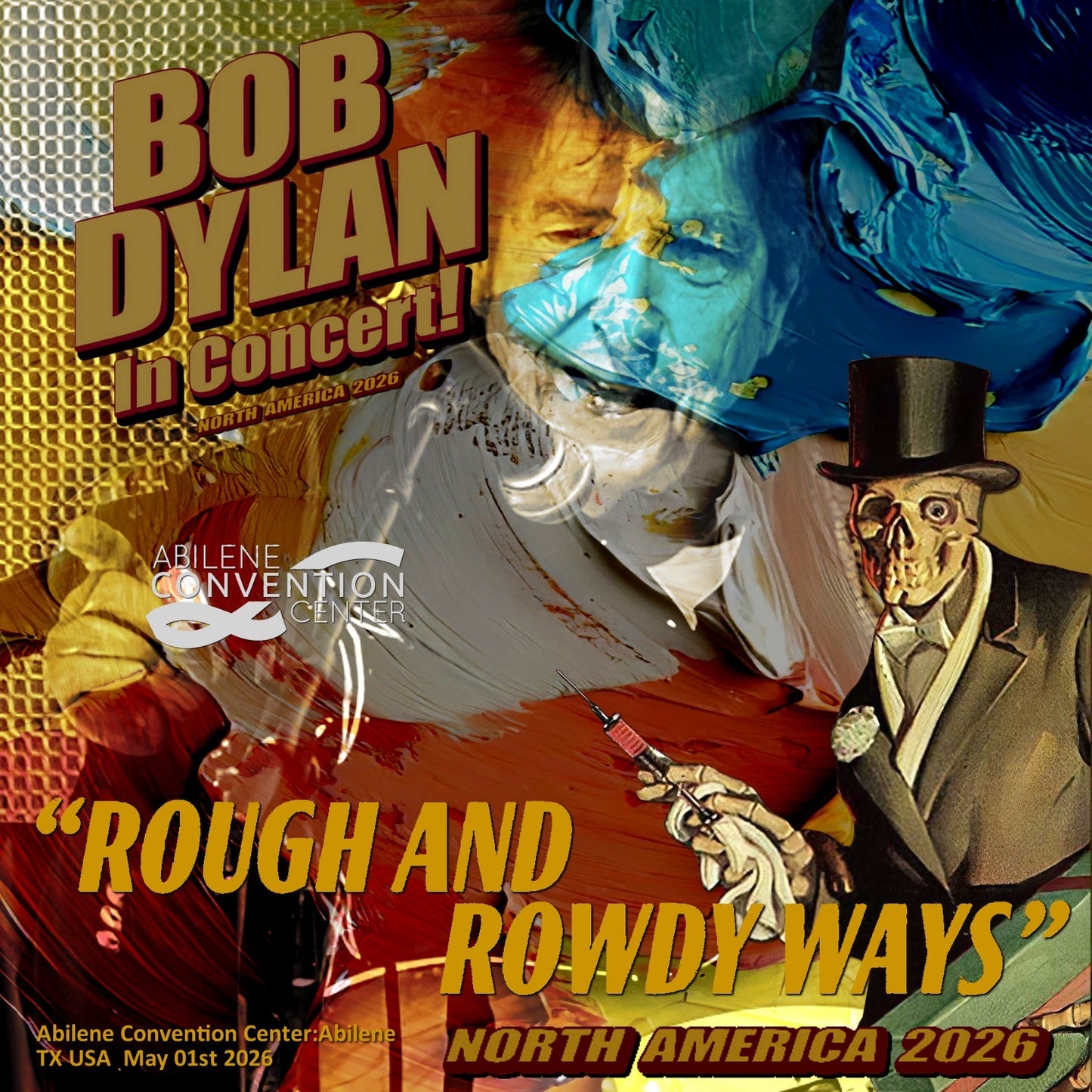 Bob Dylan / Rough and Rowdy Ways Tour 2026 (2CDR) Abilene, TX on May 1