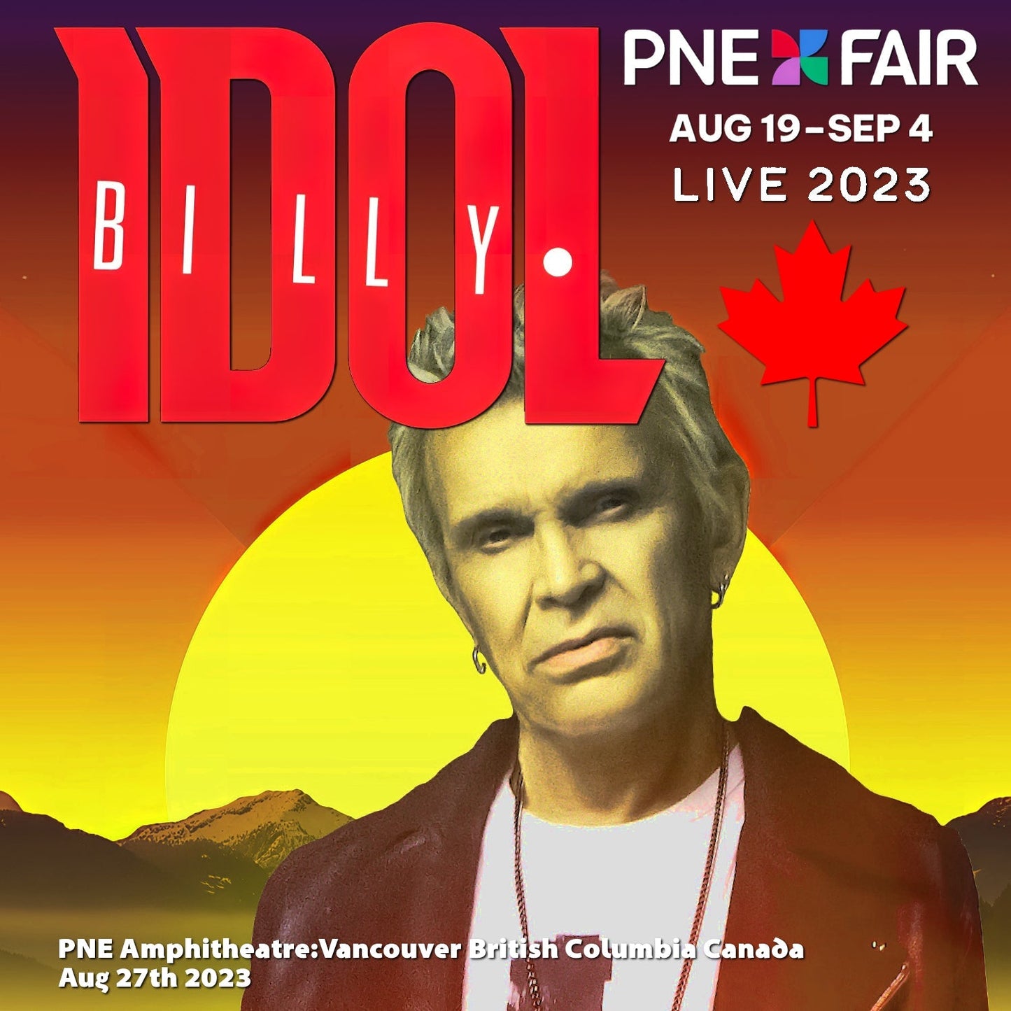 Billy Idol / North American Tour 2023 Soundboard (2CDR)