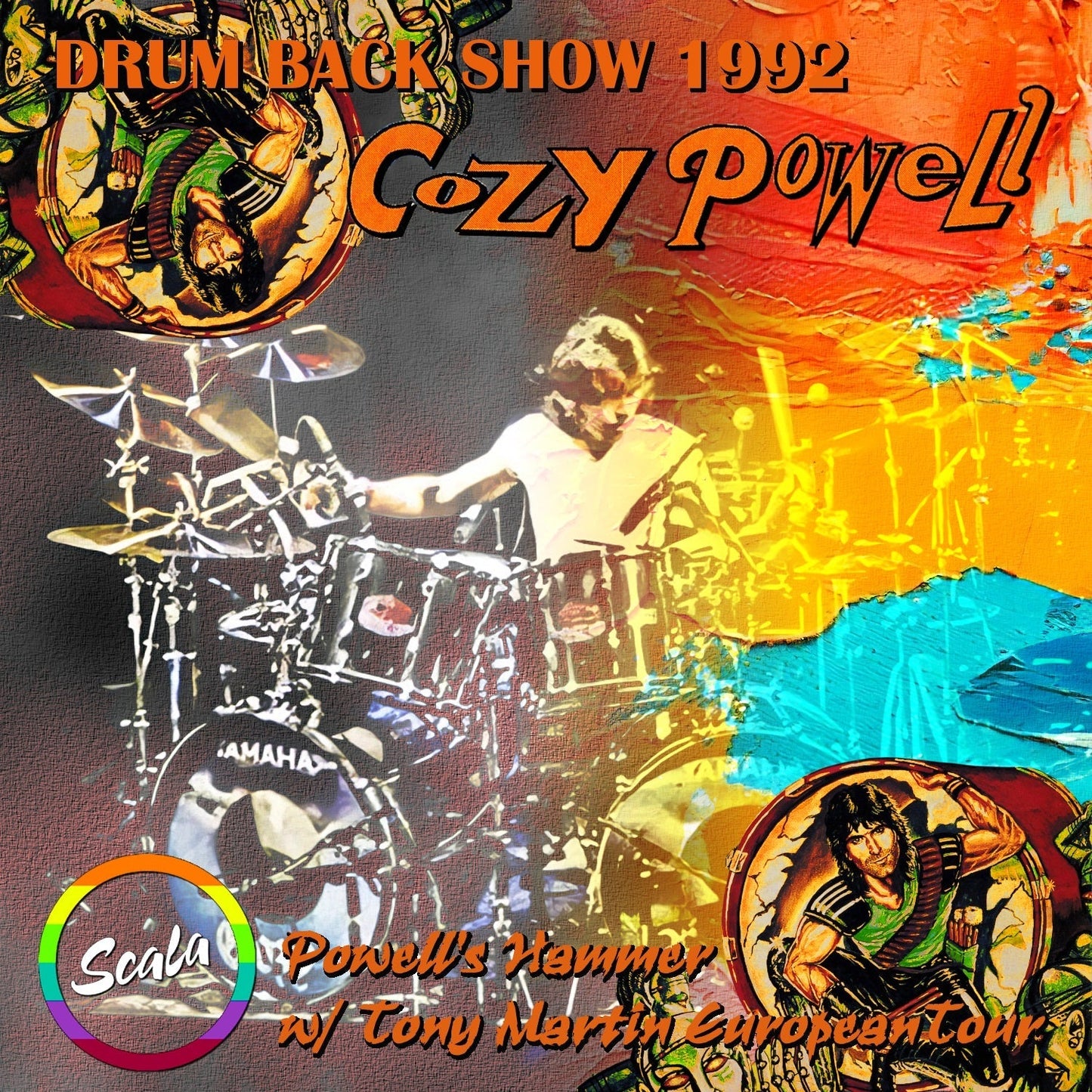Cozy Powell's Hammer w/ Tony Martin /  European Tour 1992 (2CDR)