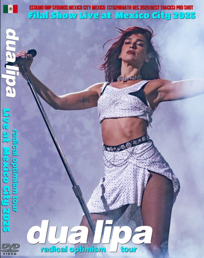 Dua Lipa / Radical Optimism Tour 2025 Best of Mexico City (1DVDR)
