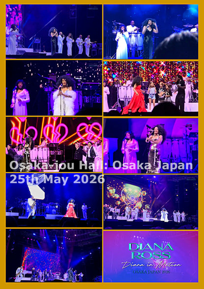 Diana Ross / Diana in Motion 2026 Japan Tour Final Japan Show Two (1BDR)