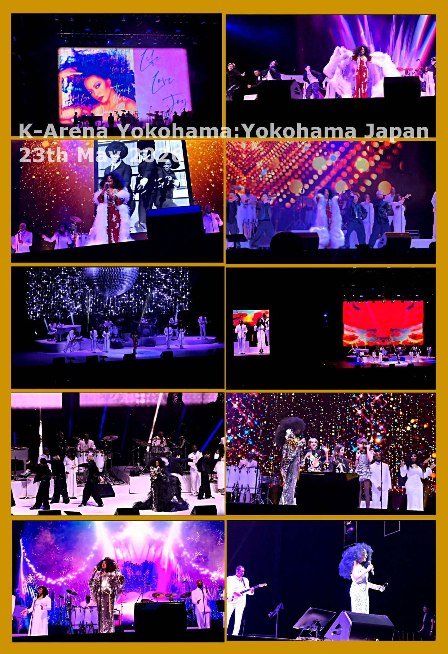Diana Ross / Diana in Motion 2026 Japan Tour Japan Show One (1DVDR)