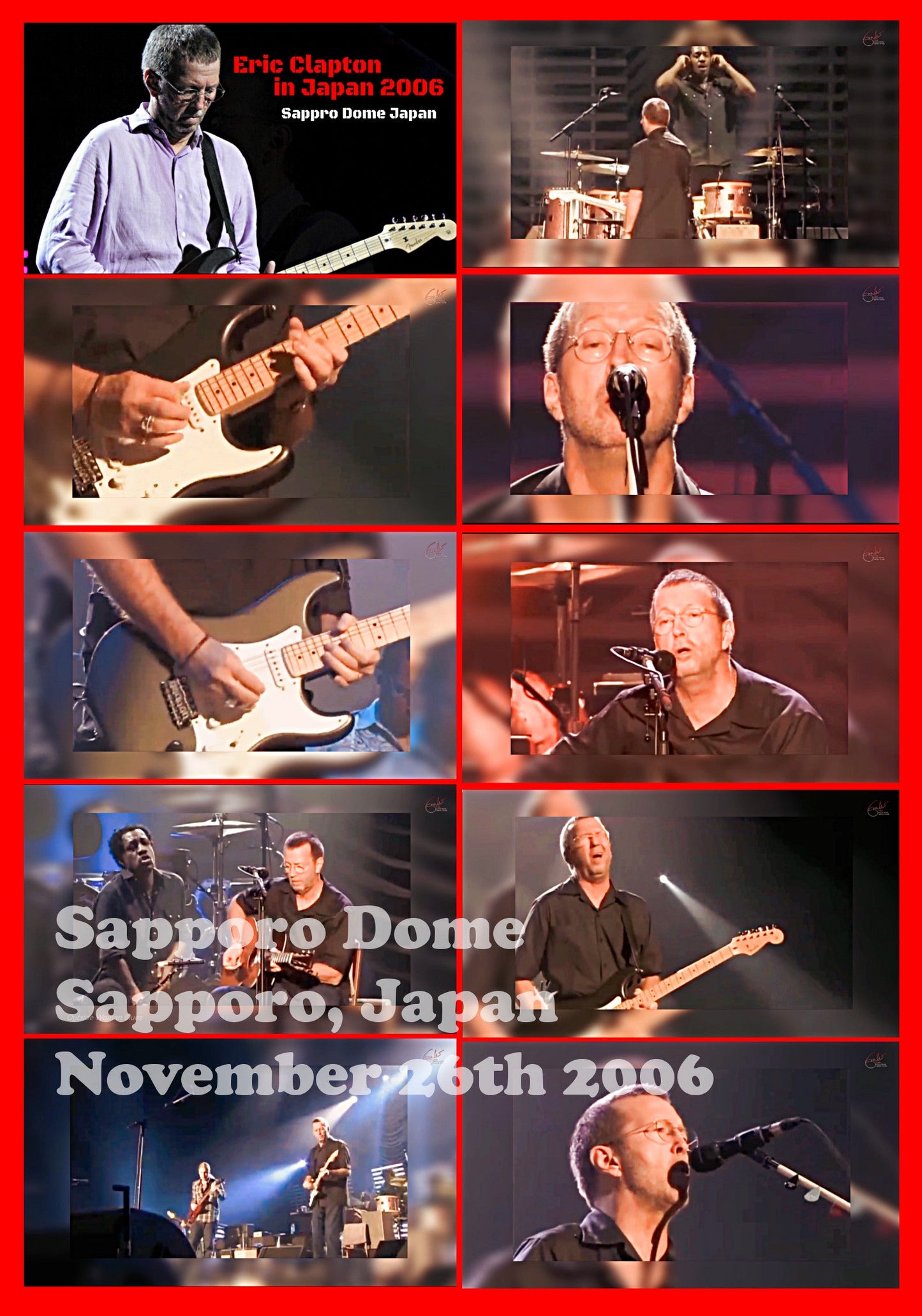 Eric Clapton / Back Home Japan Tour2006 (1BDR&2CDR)