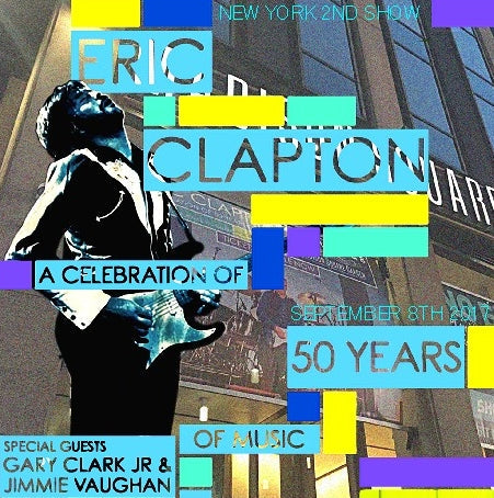 ERIC CLAPTON / A Celebration of 50 Years of Music in New York 2017 Madison Square Garden (2CDR)