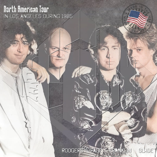 Jimmy Page's Firm w/ Paul Rodgers / USTour 1985 Kiefer UNO Lakefront Arena (1CDR)